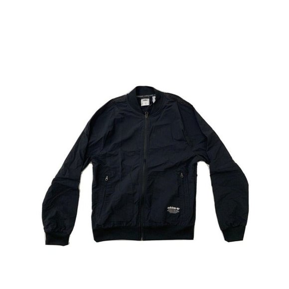 adidas Jackets Coats Cv5832 Adidas Original Mens Black Full Zip Jacket Size S Cl65 Poshmark